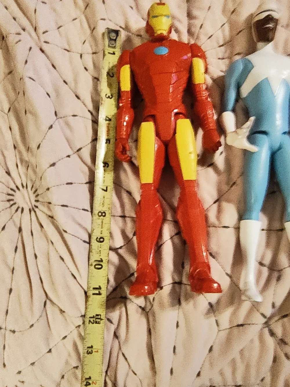 Set of 3 Marvel & Disney Action Figures - Iron Man, Frozone, Spider-Man